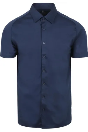 DESOTO Short Sleeve Jersey Overhemd Donkerblauw (navy)
