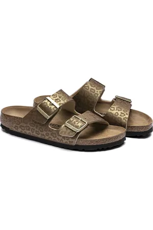 Birkenstock Arizona Leopard narrow BF SMU Dames Slippers -