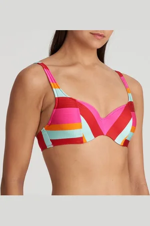Marie Jo Swim Tenedos Voorgevormde Balconette Bikini Top 1006219 Jazzy - maat EU 75F / FR 90F