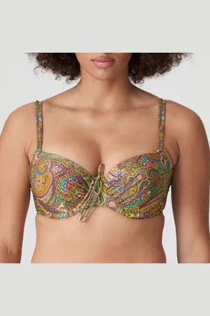 PrimaDonna Sakarun Voorgevormde Balconette Bikini Top 4009916 Sunny Paisley - maat EU 75G / FR 90G