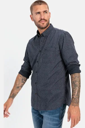 Camel Active Overhemd geprint button down
