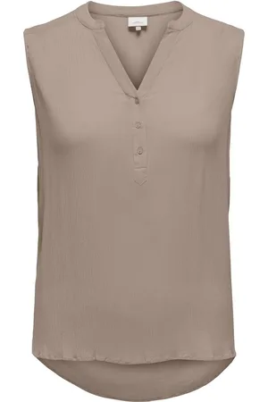 ONLY CARJETTE LIFE S/L TOP WVN NOOS - Dames - Tops