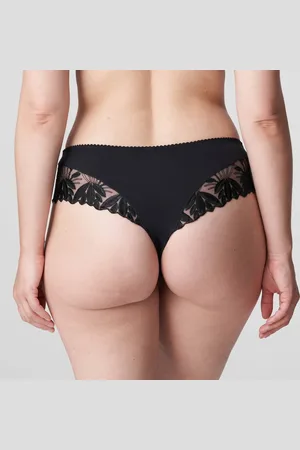 PrimaDonna Orlando Luxe String 0663151 Charbon - maat 48
