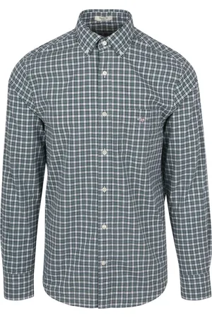 GANT Overhemd Poplin Ruit