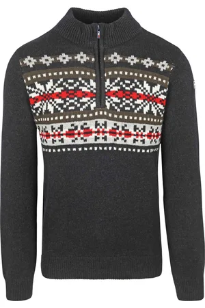 NZA NZA - Navy pullover met gebreide print