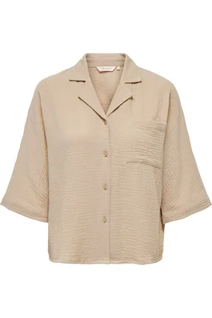 ONLY ONLTHYRA SS SHIRT NOOS WVN Dames Blouse