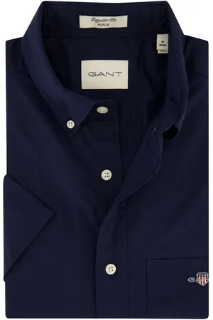 GANT Casual overhemd korte mouw