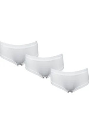 Merkloos 3-Pack Dames Hipsters Beerenondergoed - maat L