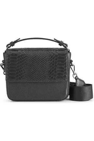 Markberg AdoraMBG Large Crossbody Bag Snake Black w/Black