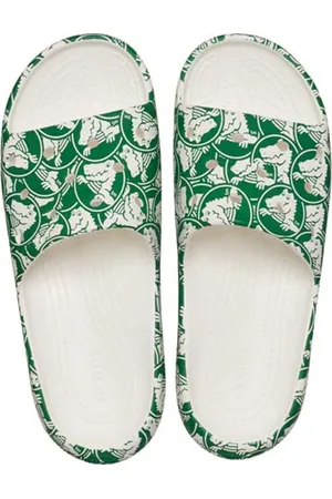 Crocs Classic Duke Print Slide V2 Green IVY
