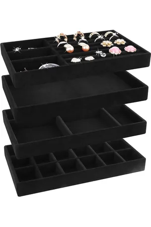 Merkloos Elegant en Functioneel Sieraden Lade-Inzetstuk voor Optimale Organisatie van Uw Kostbaarheden