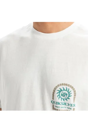 Quiksilver Cl Sun Power Heren T-shirt Eqyzt08028-wbk0 - Kleur