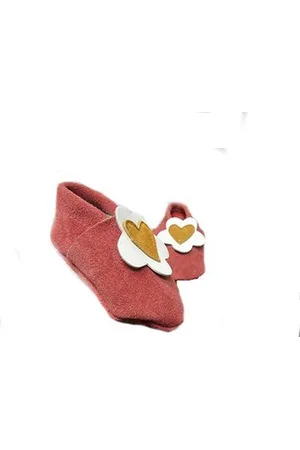 Jobe Babyschoenen | slofjes met bloem | maat L ( 14cm )