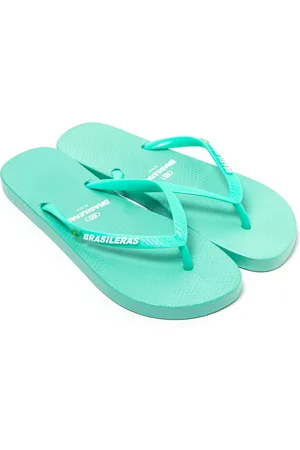 Brasileras Slippers dames- Groen water- 34/35