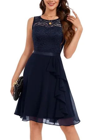 Merkloos Elegante Cocktailjurk Voor Dames