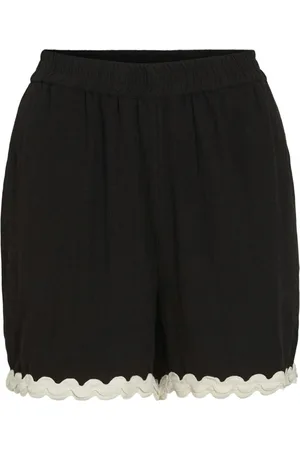VILA VIMANDA WAVY RW SHORTS - Dames - Bermuda shorts