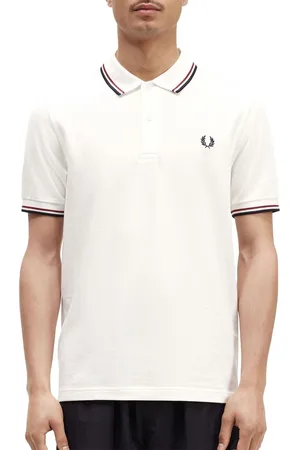 Fred Perry Polo M3600 Off White T60 - Slim-fit - Heren Poloshirt