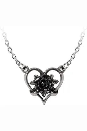 Alchemy Heart of Blackness Ketting - Zilverkleurig