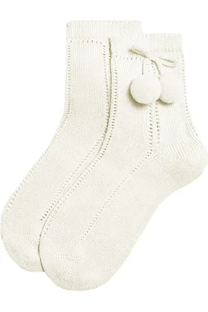 iN ControL 2pack JACQUARD sokken met pompoms 27/30