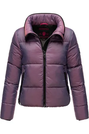 Navahoo Gewatteerd & Winddicht: STERNSCHNÜPPCHEN - Winterjas Dames - Volwassen - Isolerend Blauw - L