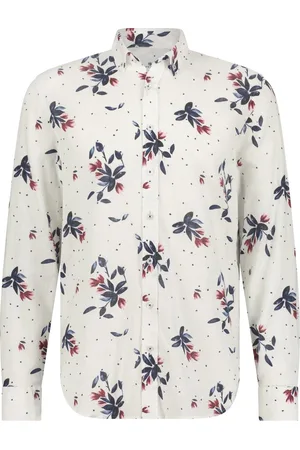 State of art Overhemd Linnen Print - Overhemden Casual