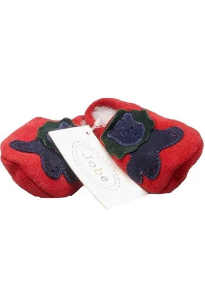 Jobe Babyslofjes met Leeuwtjes – maat M (13cm)