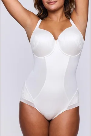 PrimaDonna Knokke Body Voorgevormd met Beugel 0442330 Natuur - maat EU 75F / FR 90F