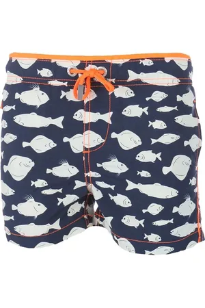 Ramatuelle Jongens Bahamas Zwembroek Blauw - 140