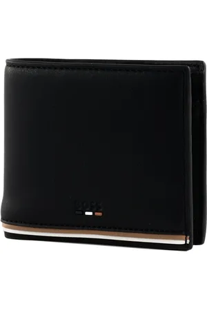 HUGO BOSS Ray 4cc coin portemonnee - RFID - heren - zwart
