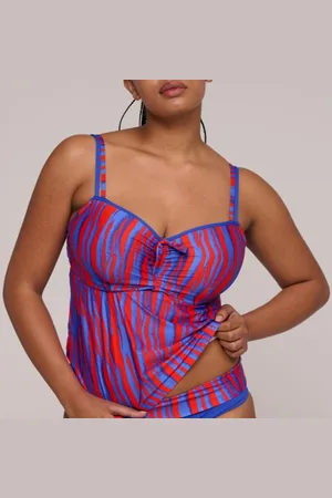 PrimaDonna Skudai Voorgevormde Tankini Top 4012670 Wild Stripes - maat EU 85E / FR 100E