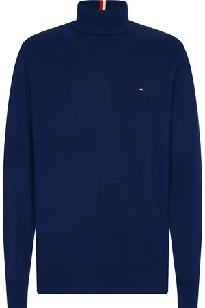 Tommy Hilfiger Heren coltrui katoen - Pima Org Ctn Cashmere Roll Neck -