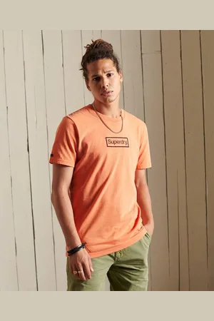 Superdry Heren tshirt American Classic T-shirt met Core-logo