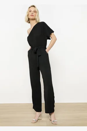 LolaLiza Jumpsuit P Roomy 06004621 Black Dames