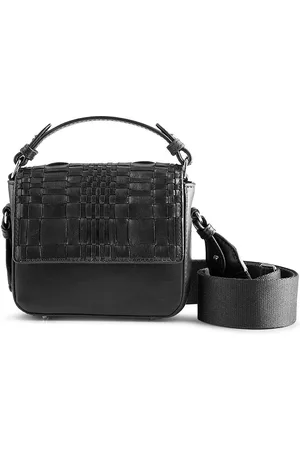 Markberg AdoraMBG Small Crossbody Woven Black w/Black