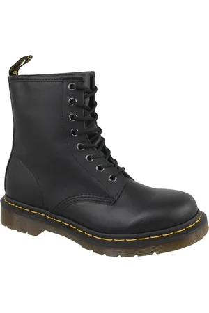 Dr. Martens Dr Martens 1460 Nappa Unisex Veterboots - Zwart