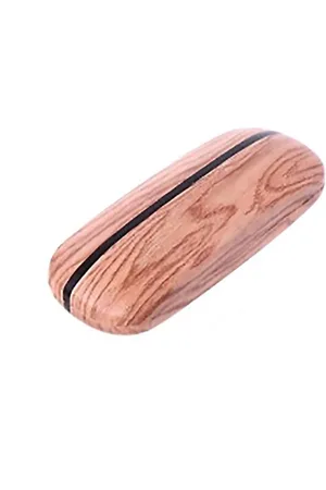 Merkloos Brillenkoker Hout Look – Hardcase
