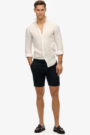 Superdry Merchant Linen Short Heren
