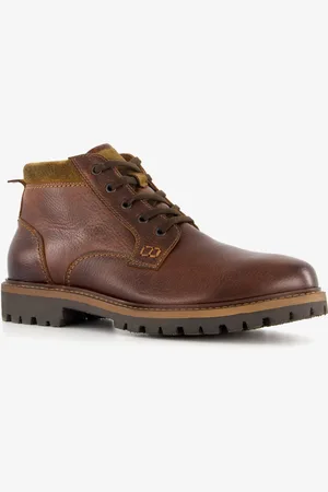 Van Beers Leren heren veterboots