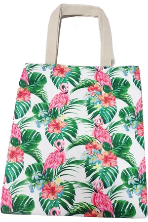 Jordan Damestas Flamingo - Shopper met ritssluiting - Schoudertas - Handtas - Zomer Strandtas