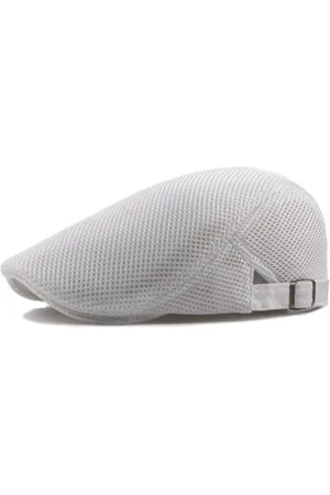 Merkloos Flatcap Mesh – Ultralicht – Lucht doorlatend - Verstelbaar met Gespsluiting - – Onesize