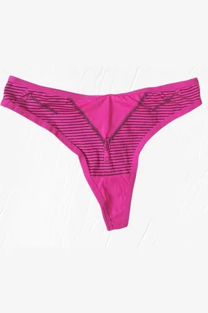 Merkloos String rits patroon XS/S/M