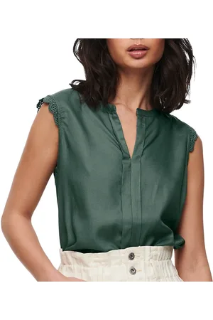 ONLY ONLKIMMI S/L TOP WVN NOOS Dames Tanktop