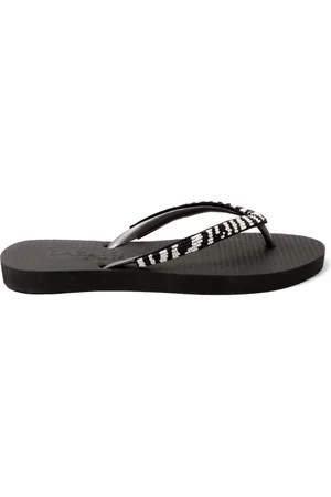 Lazamani Lanzarote Beach Dames Slippers Zebra