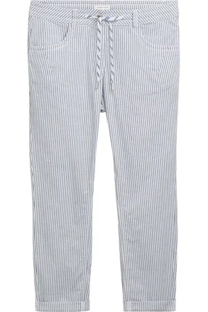 TOM TAILOR Dames Chino Broek TAPERED RELAXED comfort/relaxed Veelkleurig 40W / 28L Volwassenen