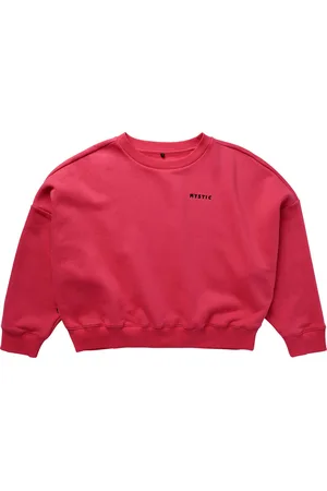 Mystic Dropped Shoulder Crew Trui Women - 2023 - Bubblegum - M