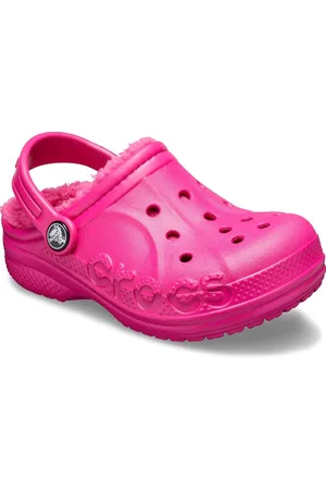 Crocs Baya Lined Clog K Candy Pink