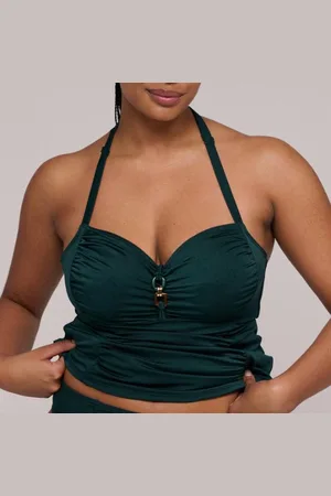 PrimaDonna Mangalore Tankini met Beugel 4012170 Jewel Green - maat EU 80D / FR 95D