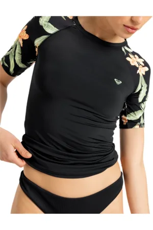 Roxy Short Sleeve Lycra Print