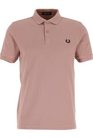 Fred Perry M6000 polo plain shirt - pique - Dark Pink / Black