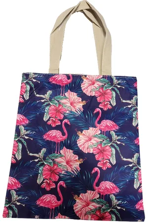 Jordan Damestas Flamingo - Shopper met ritssluiting - Schoudertas - Handtas - Zomer Strandtas
